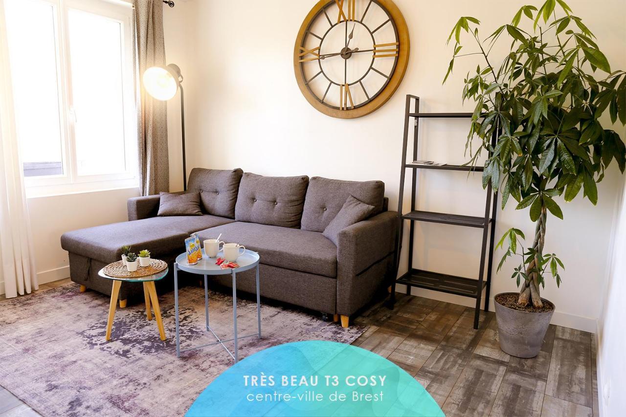 Kailhenn: Joli T3 Cosy, Bien Equipe, Proche Tram Apartamento Brest Exterior foto